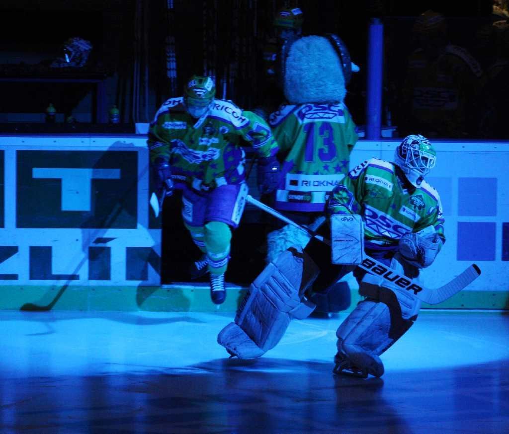 Zlín - Pardubice (první čtvrtfinále)