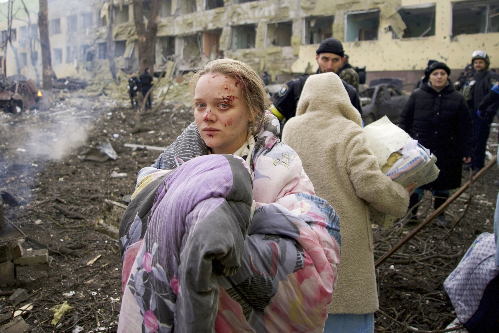 Codagrafika / Ukrajina / Rodina v době války / Mariupol