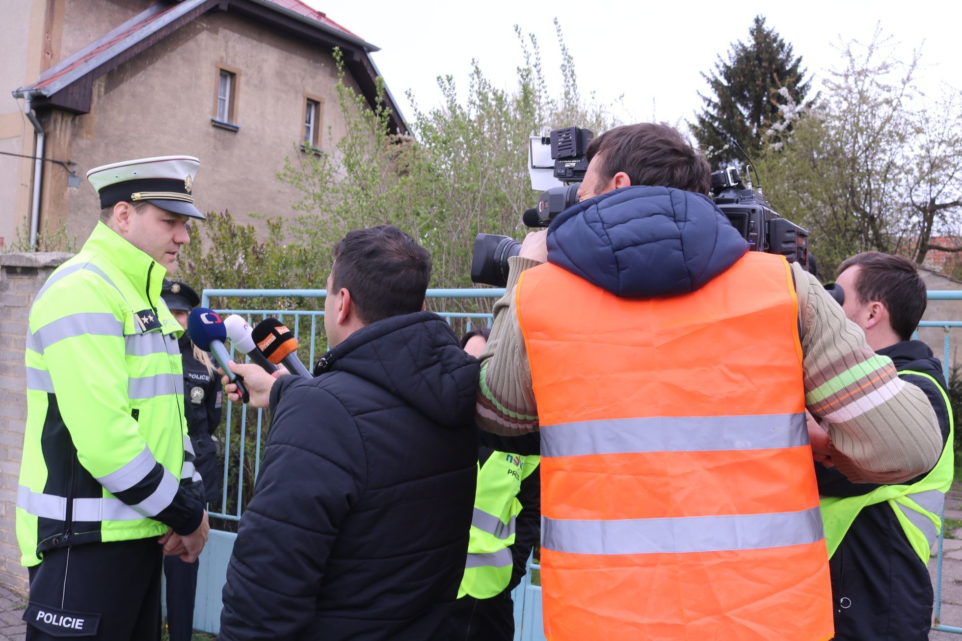 Policie - měření rychlosti