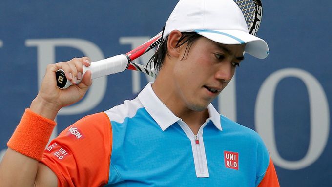 Kei Nišikori kvůli zraněnému tříslu do víkendového duelu s českými tenisty nezasáhne.