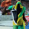 Radující se Usain Bolt