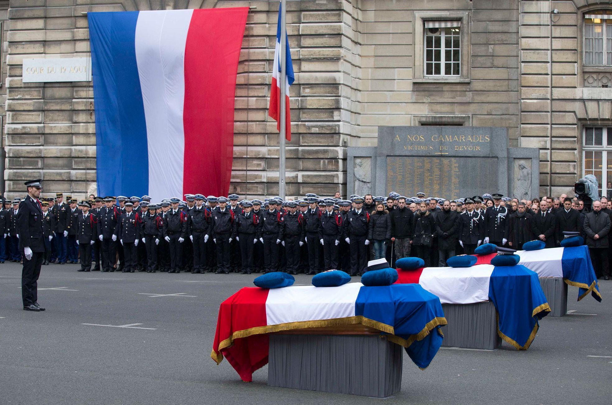 Tryzna za francouzské policisty