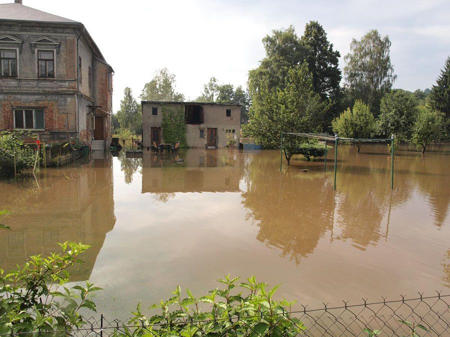 Povodně srpen 2010 - Stružnice - Jezvé