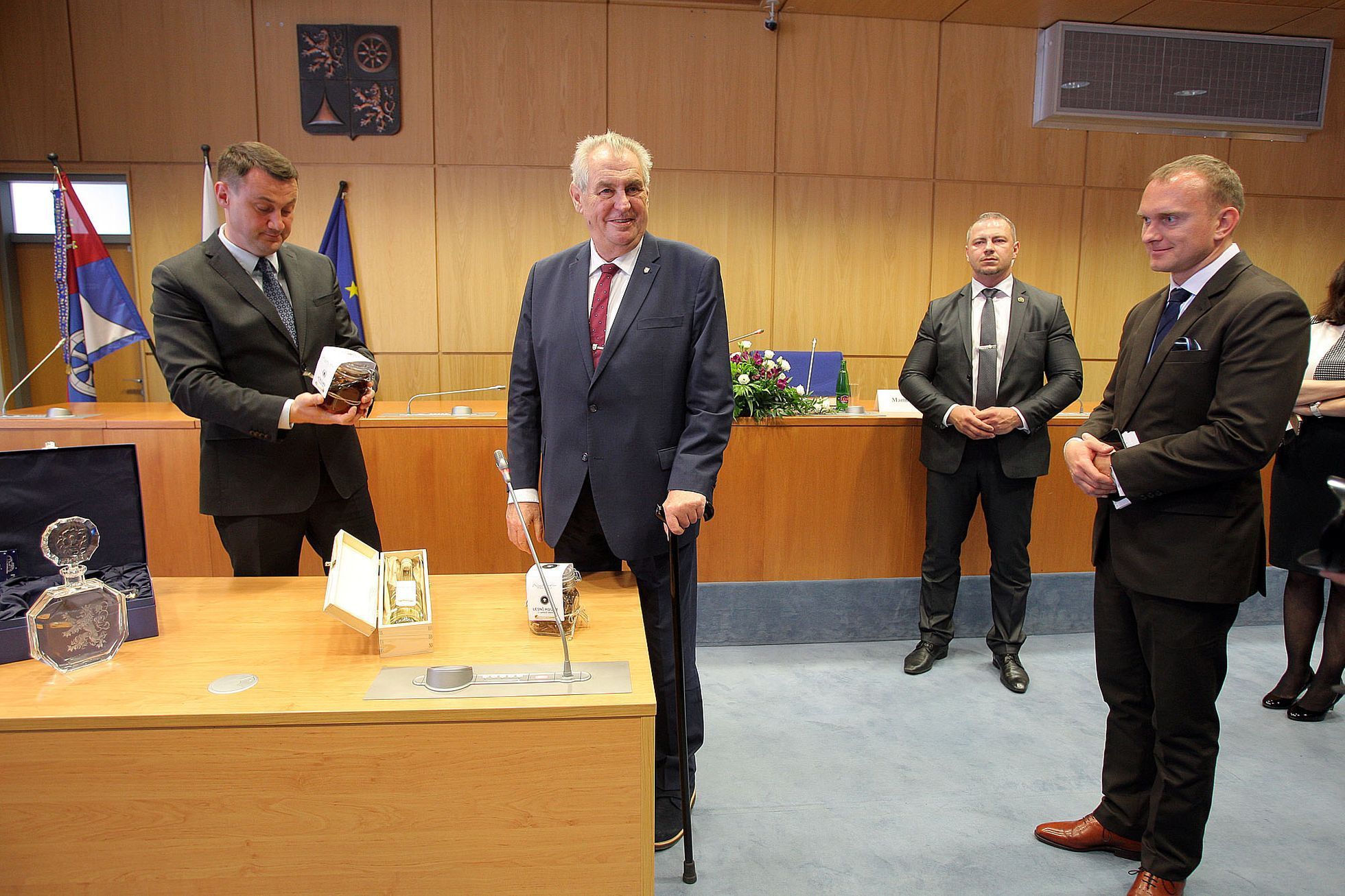 Miloš Zeman v Libereckém kraji