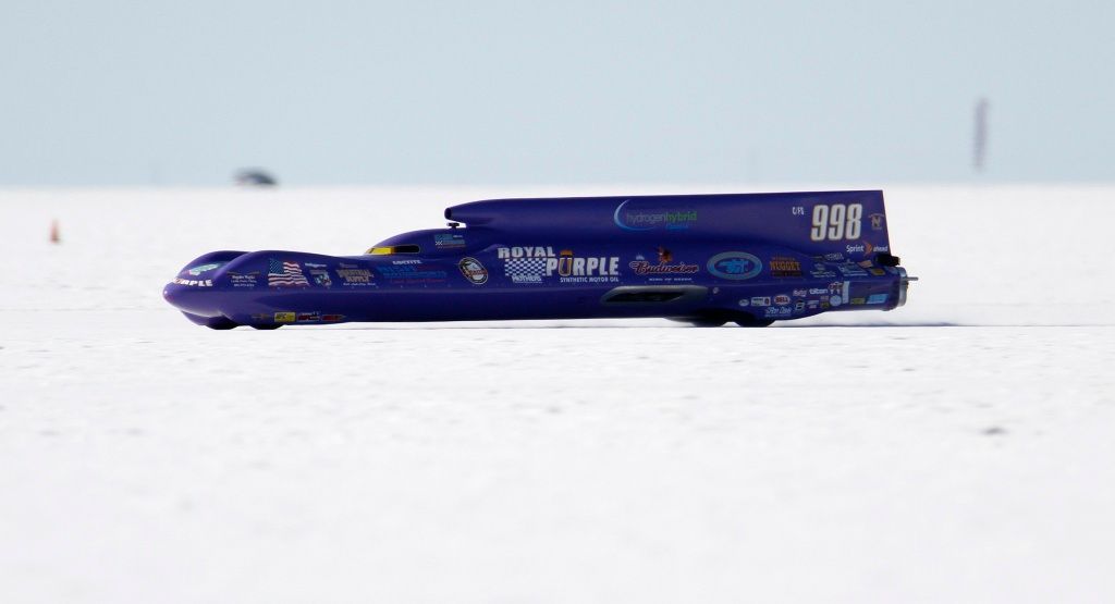 UTAH - 63.každoroční Bonneville SpeedWeek na Boneville Salt Flats u Wendoveru