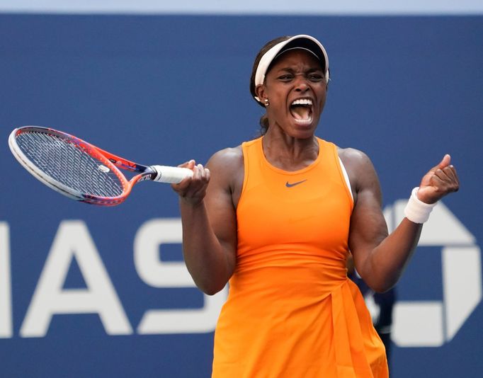 Sloane Stephensová na US Open 2018