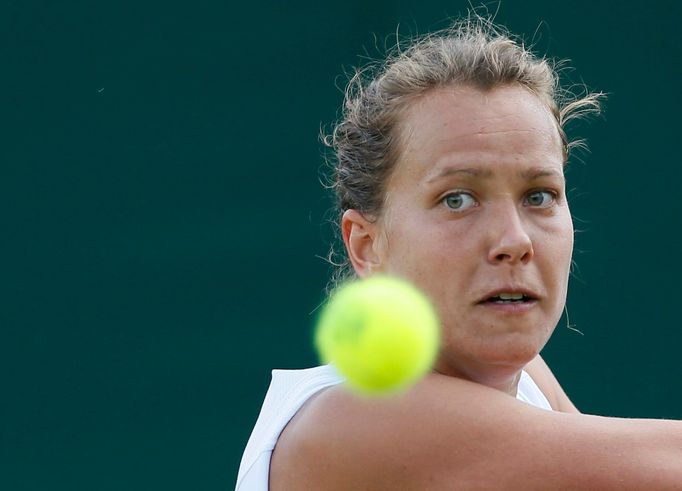 Barbora Záhlavová-Strýcová na Wimbledonu 2014