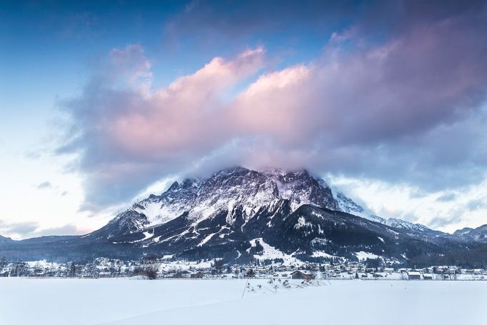 Zugspitz Arena, Ehrwald, Lermoos. Rakousko