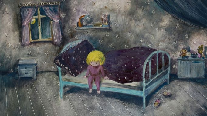 Snímek ze Zuzy v zahradách.