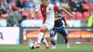 Slavia proti Vysočině představila novou posilu. Eduard Sobol prožil parádní premiéru. Dvaadvacetiletý Ukrajinec hostuje v Praze ze Šachťaru Doněck.