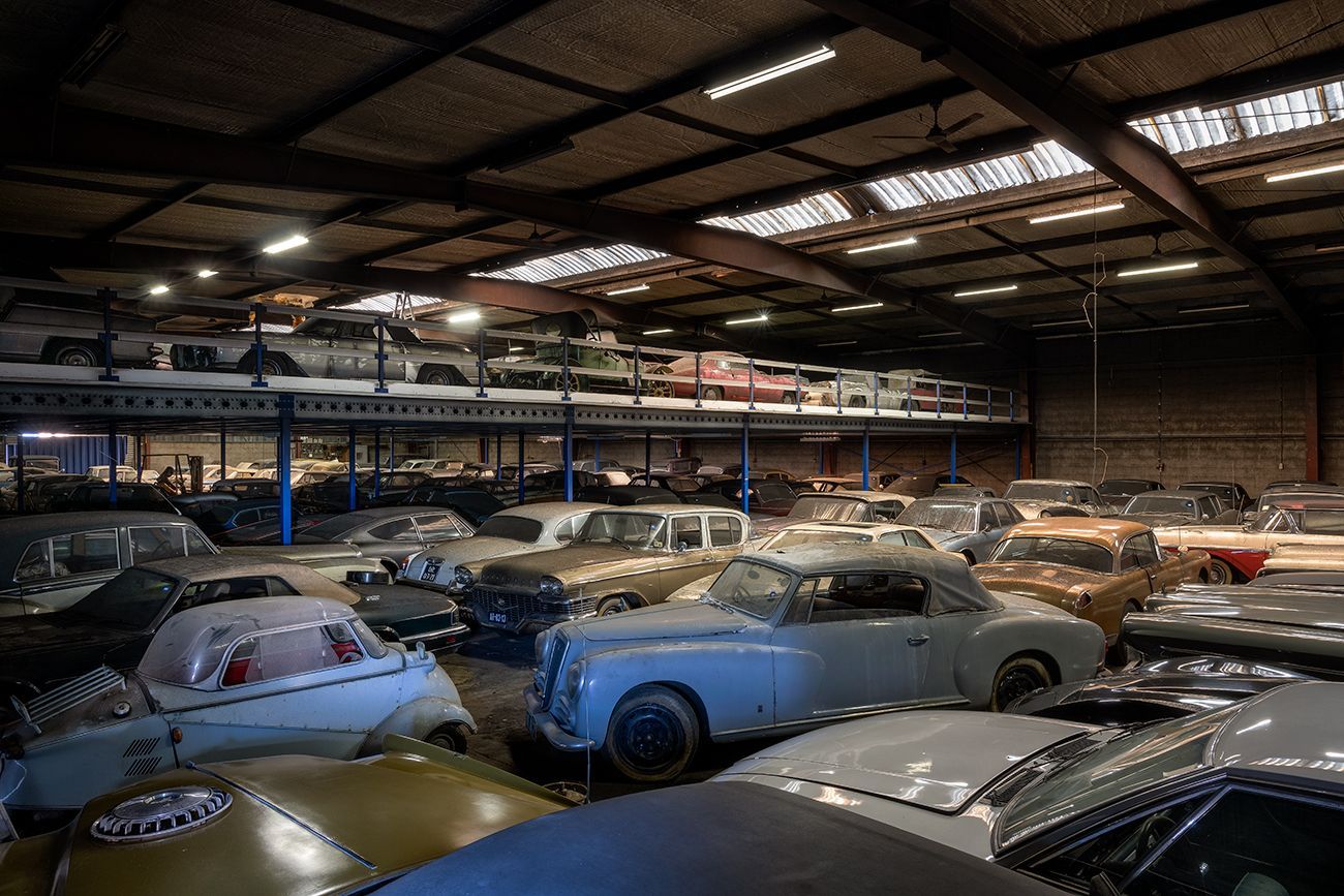 Palmen Barnfind Collection - sbírka nález aukce