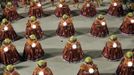 Revellers of Sao Clemente samba school participate on the second night of the annual Carnival parade in Rio de Janeiro's Sambadrome, February 11, 2013. REUTERS/Ricardo Moraes (BRAZIL - Tags: SOCIETY) Published: Úno. 12, 2013, 12:47 dop.