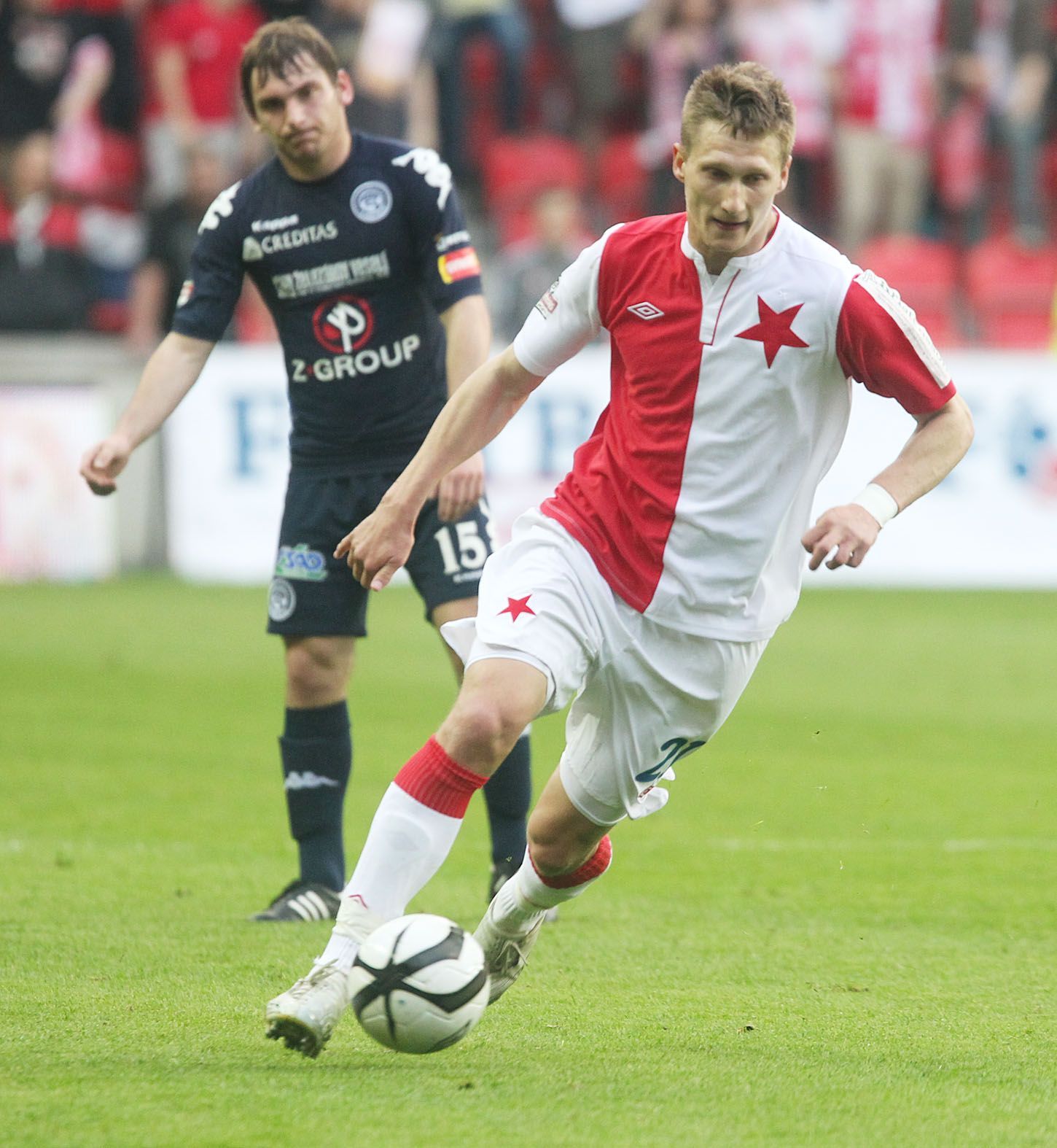 24. kolo: Slavia - Slovácko: