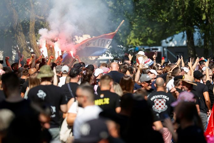 Koncert Marka Petroviče podle organizátorů přiláká kolem 450 tisíc lidí.