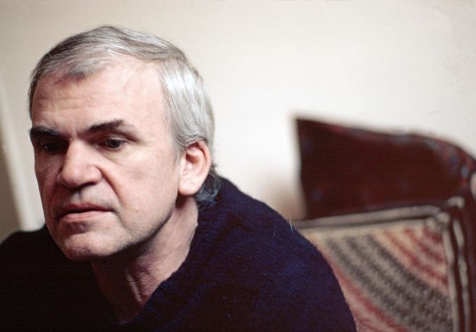 Spisovatel Milan Kundera v roce 1981.