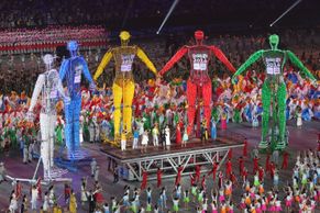 FOTO Číňané pojali zahájení olympiády mládeže lépe než Soči