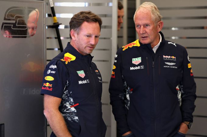 F1: Christian Horner a Dr. Helmut Marko, Red Bull