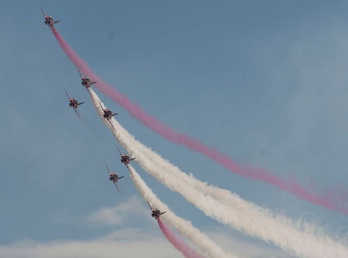 Efektní show RED Arrows