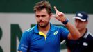 Stan Wawrinka na French Open 2017