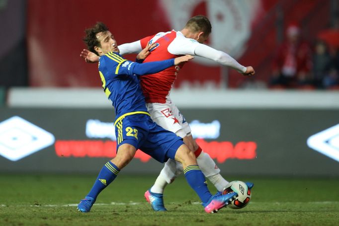 EPL, Slavia-Jihlava: Muris Mešanovič - Jakub Fulnek (22)