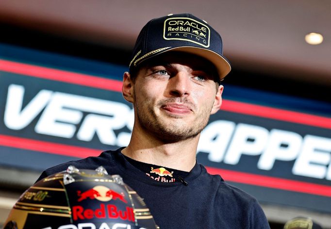 Max Verstappen z Red Bullu slaví třetí titul mistra světa F1 po sprintu v rámci VC Kataru 2023