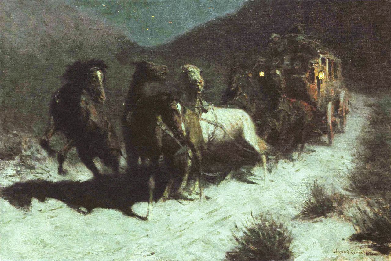 Jednorázové užití / Fotogalerie / Nádherné obrazy z Divokého západu od amerického malíře, který předběhl Zdeňka Buriana