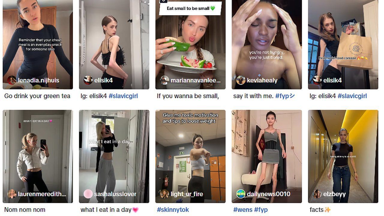 Nebezpečný trend na TikToku. Co je to „Skinny tok“ a jak poznat, že mu dítě propadlo