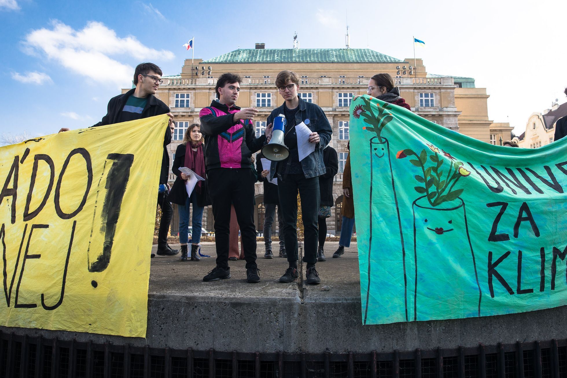 Stávka studentů vysokých škol za klima
