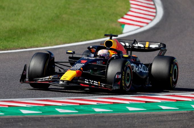 Max Verstappen (Red Bull) ve VC Japonska F1 2023