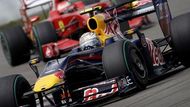 Sebastian Vettel dojel při domácí GP druhý