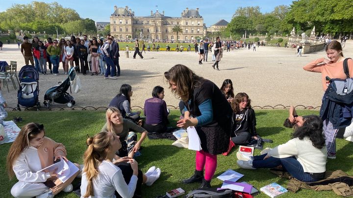 Mezi voliči, kteří rozhodnou. Naštvaní studenti nechtějí Macrona ani Le Penovou; Zdroj foto: Kateřina Šafaříková