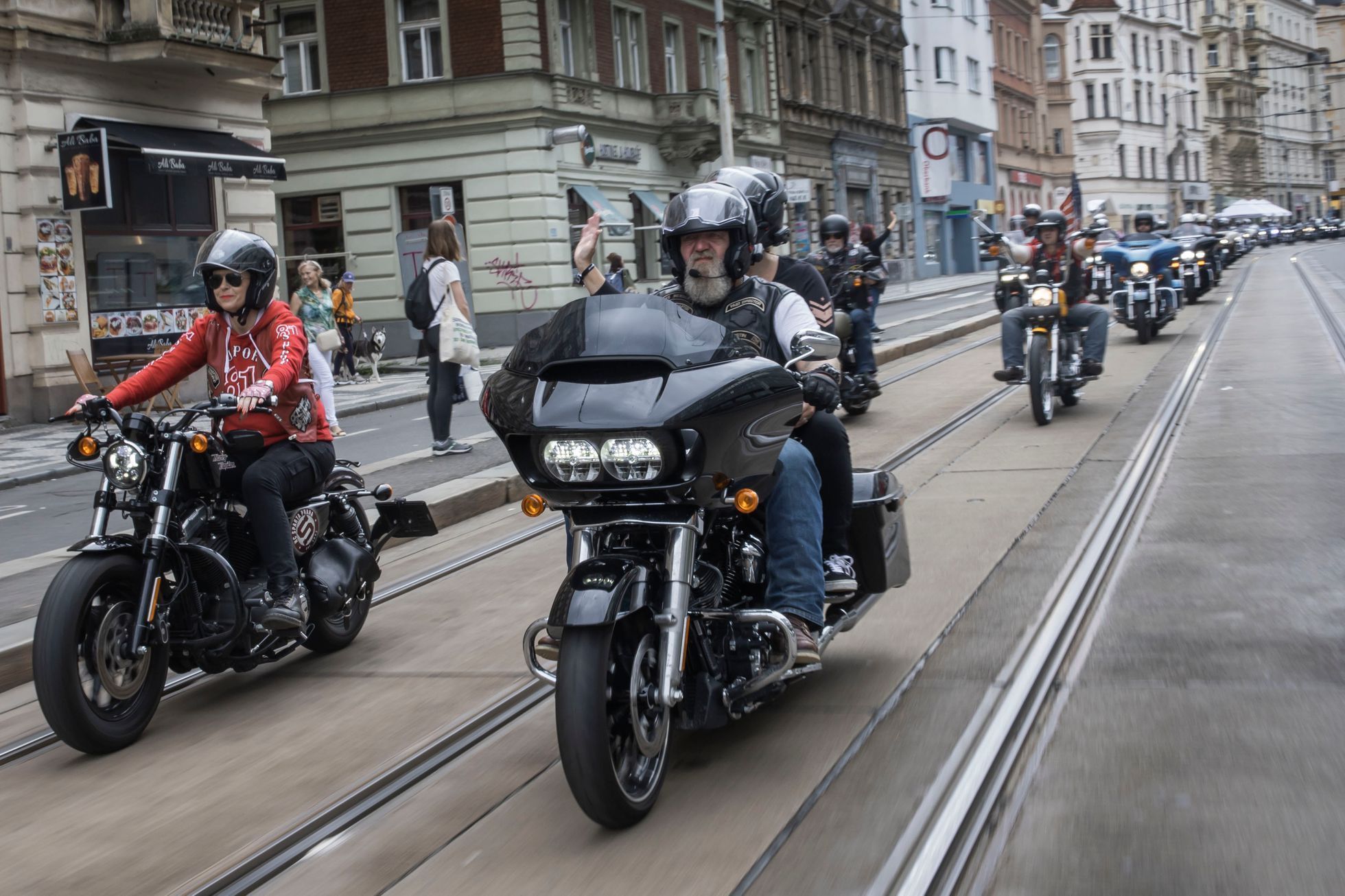 Prague Harley Days jízda Prahou sraz 2023