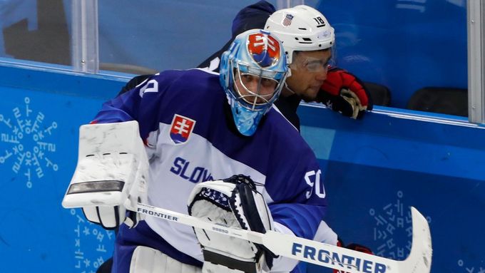 I když se Ján Laco mohl v brance i za ní rozkrájet, porážce Slováků s hokejisty USA v osmifinále turnaje v Pchjongčchangu zabránit nedokázal.