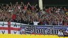 EL, Austria Vídeň-Plzeň: fanoušci Plzně