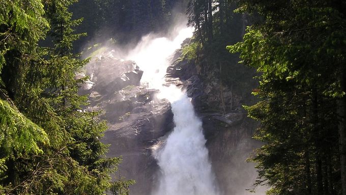 Krimmelské vodopády v Rakousku.