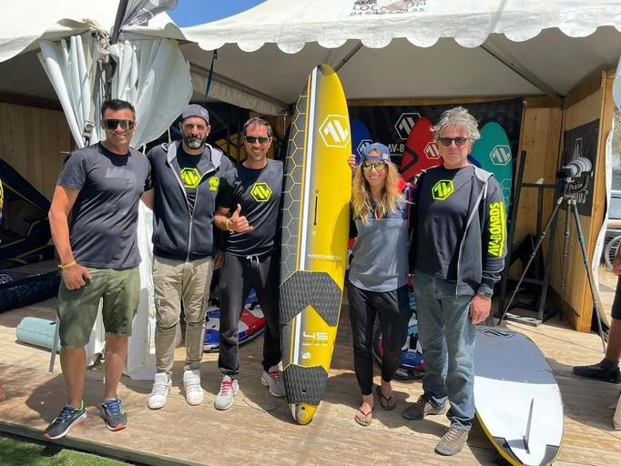 Ester Ledecká Windsurfing