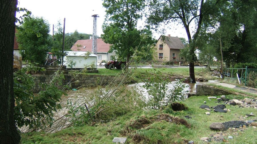 Povodně srpen 2010 - Raspenava