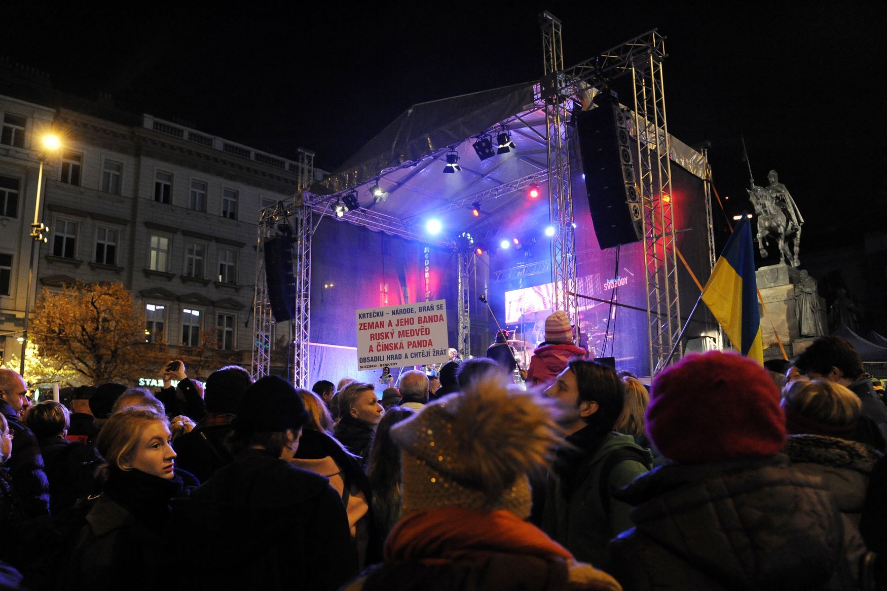 17. listopad - Václavské náměstí