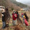 Nagoro Japonsko ostrov Šikoku vesnice figuríny