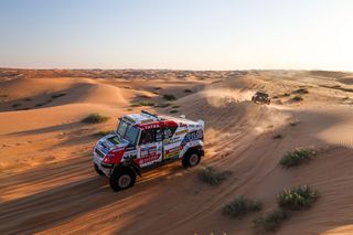Pascal de Baar (Tatra) na trati Rallye Dakar 2024
