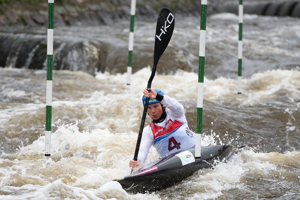 Vodní slalom: Štěpánka Hilgertová