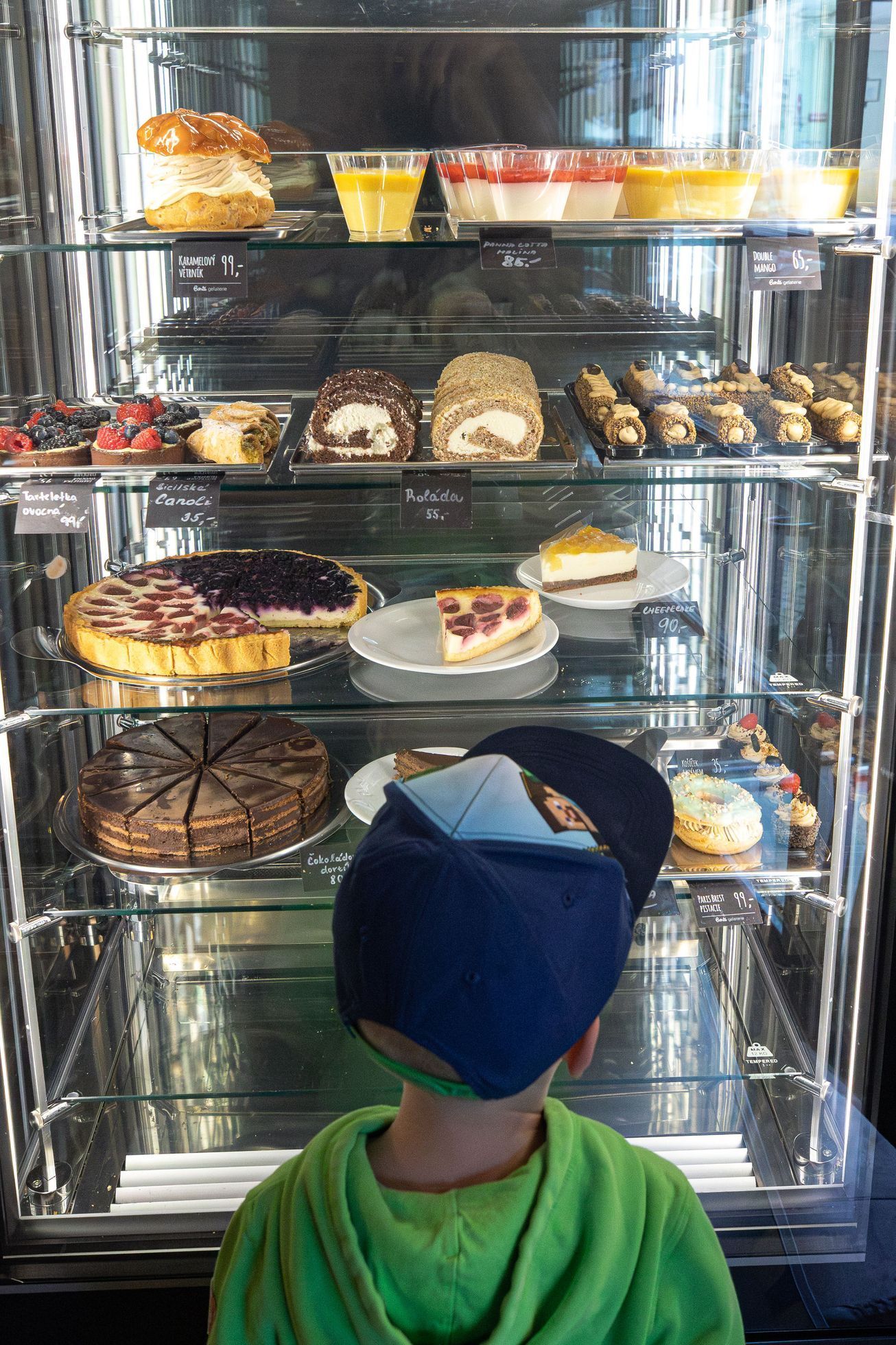 Bonté Gelaterie Beroun, zrmzlina, gastronomie, sladké, cukr, stravování