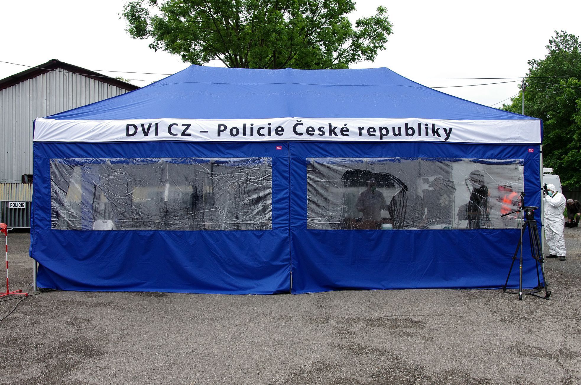 Cvičení DVI týmu Policie ČR