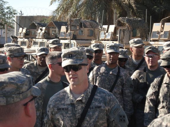 John Spencer v Iráku.