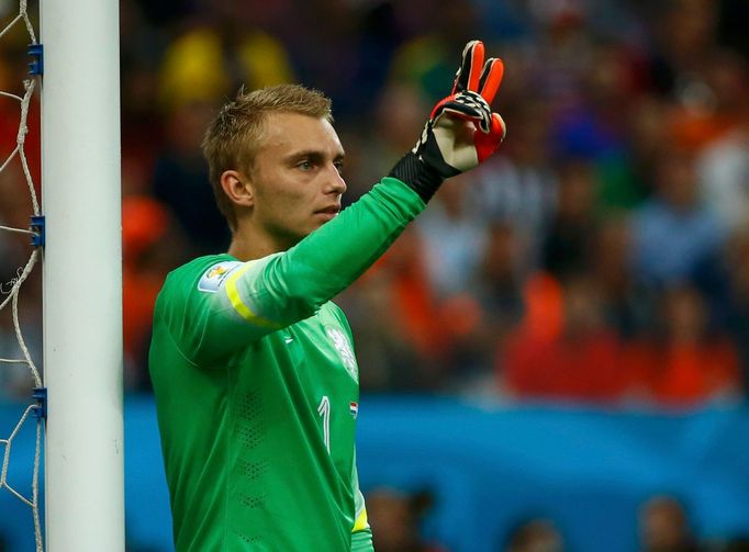 MS 2014, Argentina-Nizozemsko: Jasper Cillessen