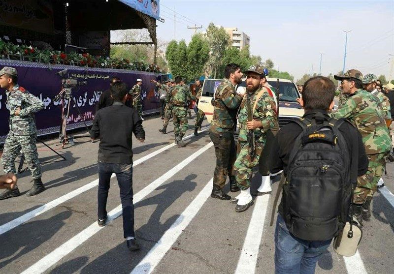 Írán přehlídka revolučních gard útok terorismus