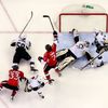 Ottawa Senators vs. Pittsburgh Penguins (Vokoun inkasuje)