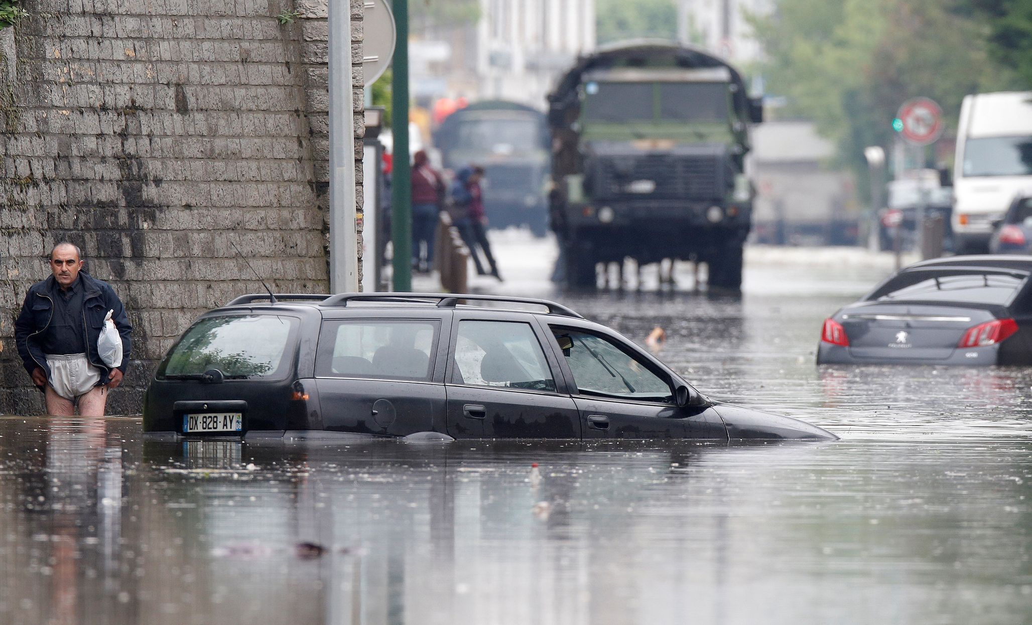 Záplavy Paříž z 3.6.2016
