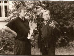 Back in the black and white days (Andrej Krob and Václav Havel)