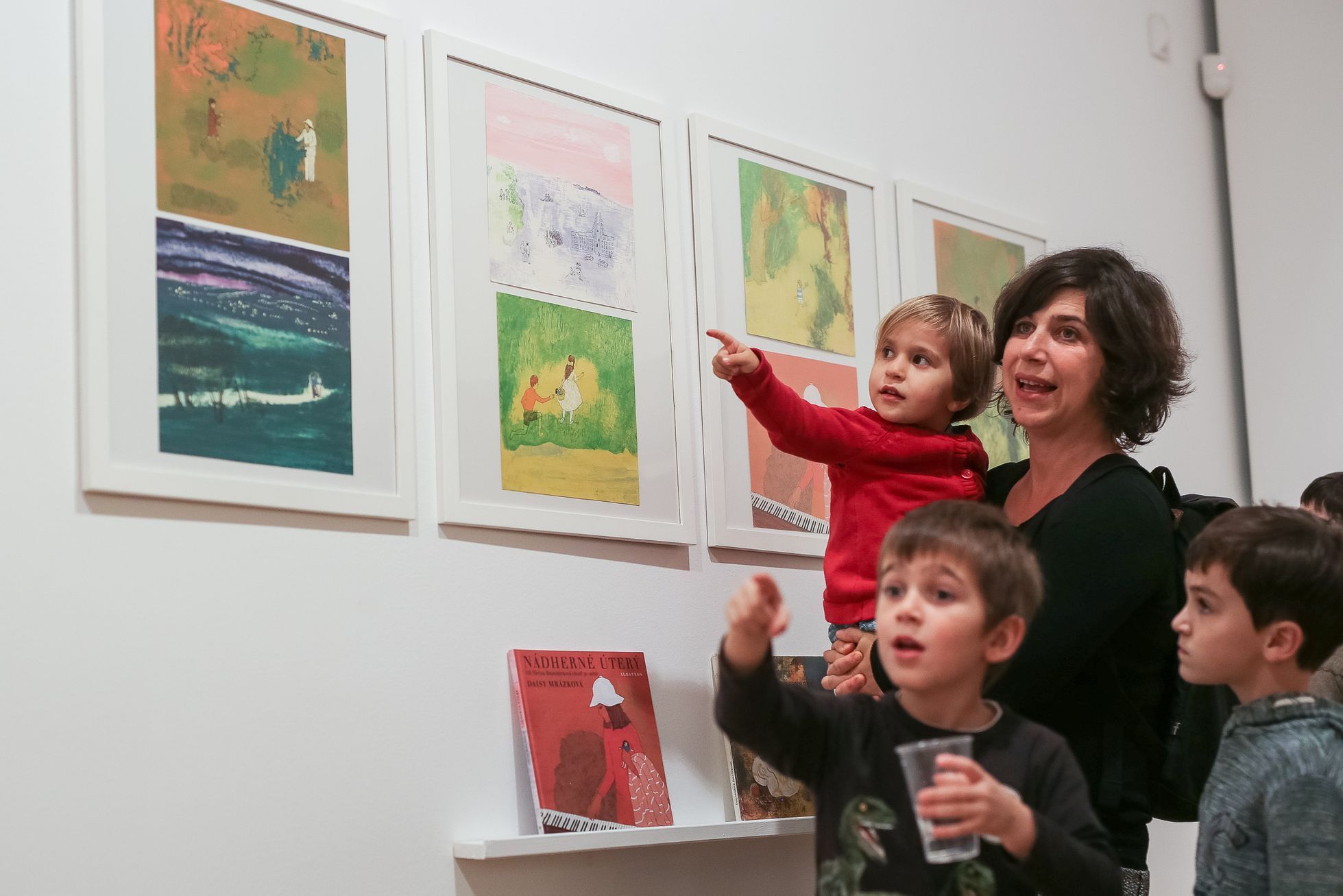 Výstava ilustrátorky Daisy Mrázkové ve Ville Pellé